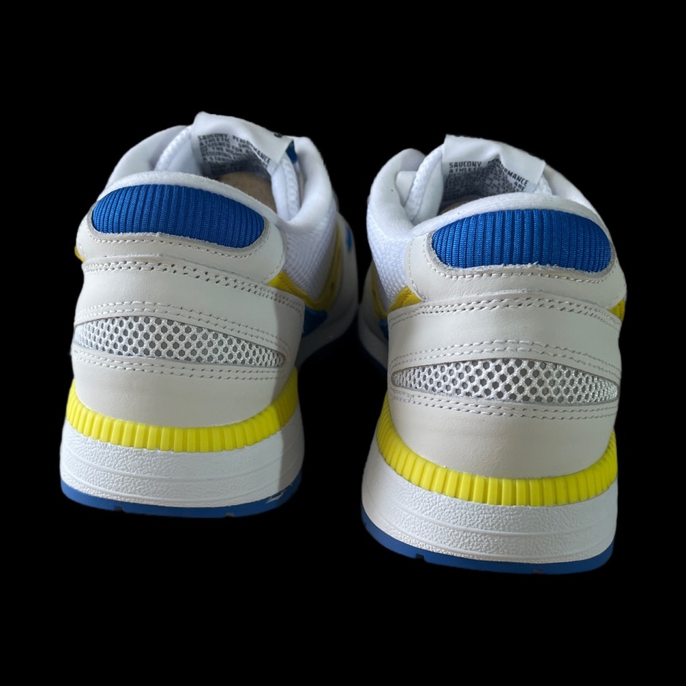 Saucony AZURA OG White Yellow *NEW* Men’s size 11 - Picture 7 of 10